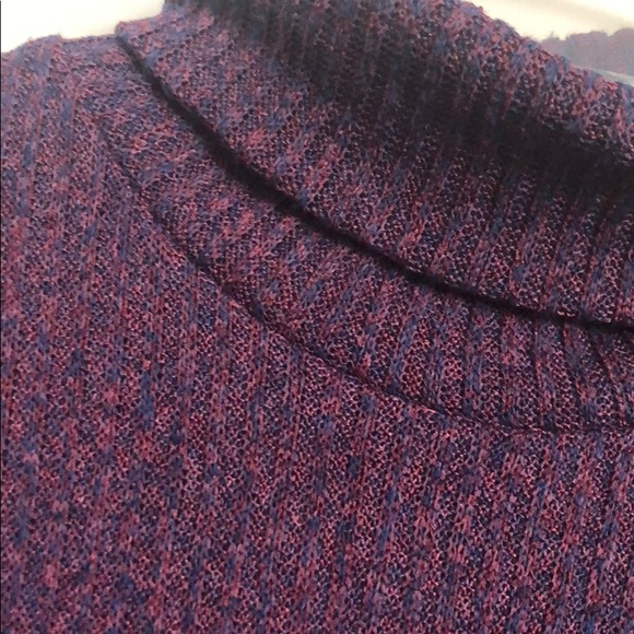 Design Lab (Lord & Taylor) Purple Turtleneck - Picture 2 of 3